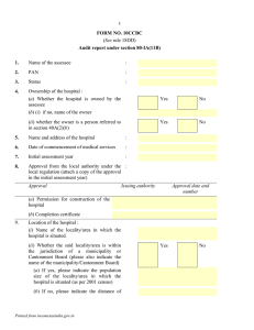 FORM NO. 10CCBC Audit report under section 80-IA(11B)  1.