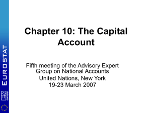 Chapter 10: The Capital Account