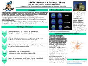 The Effects of Dementia in Parkinson’s Disease