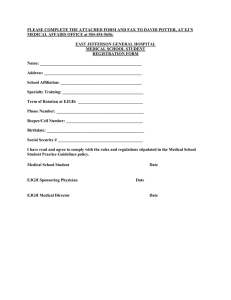 PLEASE COMPLETE THE ATTACHED FORM AND FAX TO DAVID POTTER,... MEDICAL AFFAIRS OFFICE at 504-454-5656: