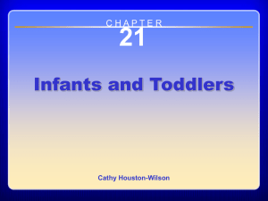 21 Infants and Toddlers C H A P T E R Cathy Houston-Wilson