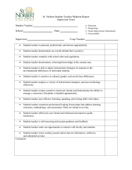 classroom observation form 1 formal observation student observation form