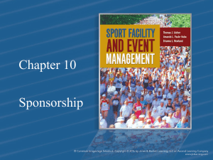 Chapter 10 Sponsorship