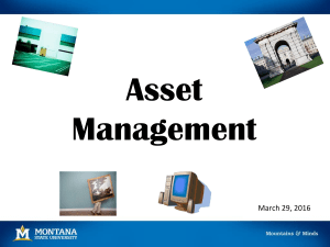 Asset Management March 29, 2016
