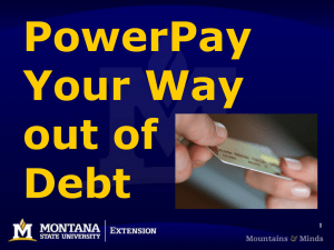 PowerPay Your Way out of Debt
