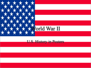 World War II U.S. History in Posters