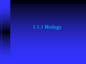 1.1.1 Biology