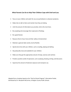 What Parents Can Do to Help Their Children Cope with...