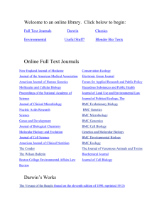 Online Full Text Journals  Full Text Journals