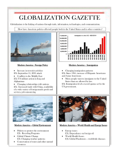 GLOBALIZATION GAZETTE