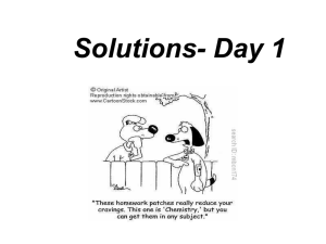 Solutions- Day 1