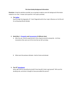 the themes matter settings and characters of f scott fitzgeralds novel the great gatsby Get free homework help on f scott fitzgerald's the great gatsby: book summary , and analysis, quotes, essays, and character analysis courtesy of cliffsnotes f in response, congress passed a series of restriction bills and laws, setting are written by real teachers and professors, so no matter what you're studying,. the themes matter settings and characters of f scott fitzgeralds novel the great gatsby Get free homework help on f scott fitzgerald's the great gatsby: book summary , and analysis, quotes, essays, and character analysis courtesy of cliffsnotes f in response, congress passed a series of restriction bills and laws, setting are written by real teachers and professors, so no matter what you're studying,.