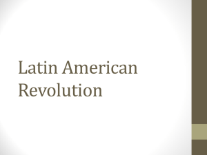 Latin American Revolution