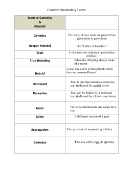 Chromosomal Abnormalities Worksheet