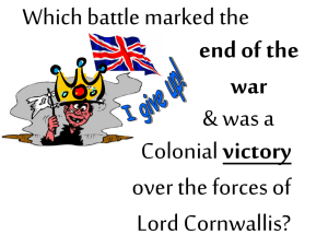 Which battle marked the &amp; was a victory over the forces of
