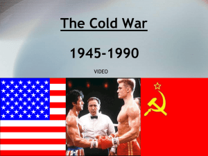The Cold War 1945-1990 VIDEO 1