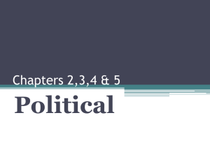 Political Chapters 2,3,4 &amp; 5