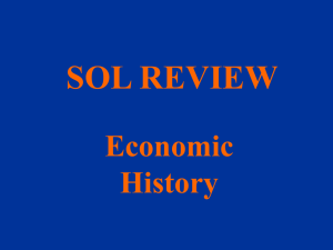SOL REVIEW Economic History