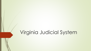 Virginia Judicial System