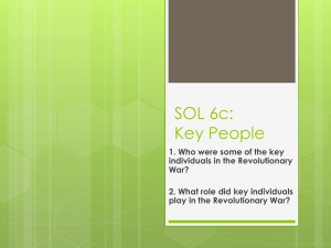 SOL 6c: Key People