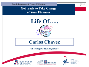 Life Of….. Carlos Chavez Get ready to Take Charge of Your Finances