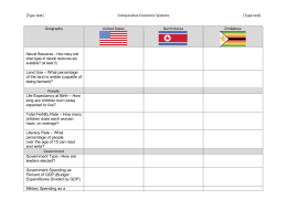 Comparative Systems Worksheet