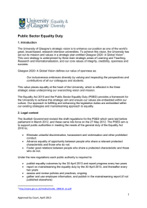Public Sector Equality Duty