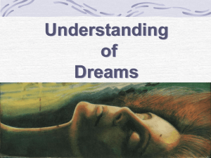 Understanding of Dreams