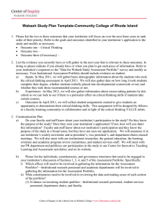 Wabash Study Plan Template-Community College of Rhode Island