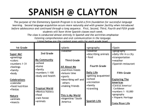 SPANISH @ CLAYTON