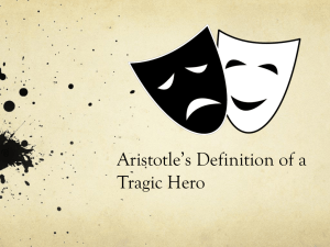 Aristotle’s Definition of a Tragic Hero