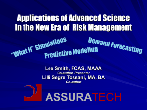 ASSURA TECH Applications of Advanced Science