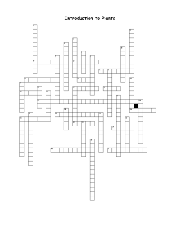A Cladogram of Plant Groups – shows evolutionary relationships of plants