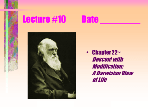 Lecture #10 Date ________ Descent with Modification: