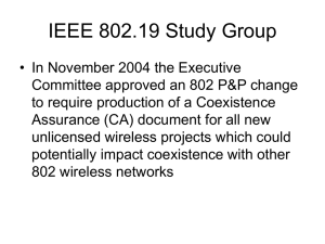IEEE 802.19 Study Group