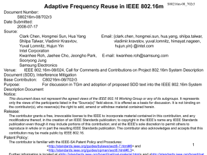 Adaptive Frequency Reuse in IEEE 802.16m