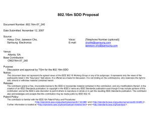 802.16m SDD Proposal
