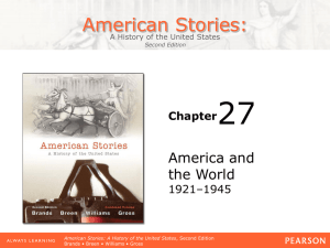 27 American Stories: America and the World