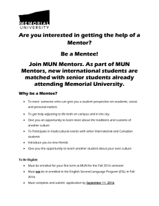 Are you interested in getting the help of a Mentor?