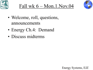 Fall wk 6 – Mon.1.Nov.04 • Welcome, roll, questions, announcements