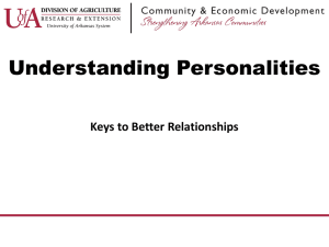Understanding Personalities Keys to Better Relationships