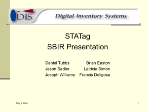 STATag SBIR Presentation