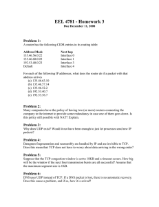 EEL 4781 - Homework 3 Problem 1:
