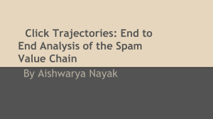 Click Trajectories: End to End Analysis of the Spam Value Chain