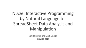 NLyze: Interactive Programming by Natural Language for SpreadSheet Data Analysis and Manipulation