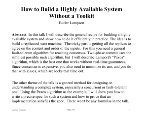 How to Build a Highly Available System Without a Toolkit