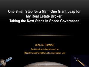 One Small Step for a Man, One Giant Leap for