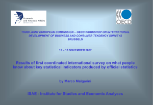 – OECD WORKSHOP ON INTERNATIONAL THIRD JOINT EUROPEAN COMMISSION