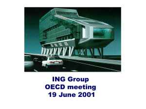 ING Group OECD meeting 19 June 2001