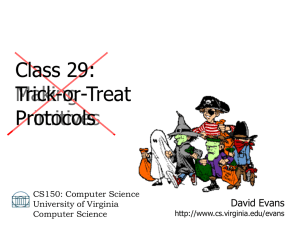 Class 29: Making Trick-or-Treat Primitives